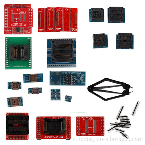 TL866A/TL866CS Full Set Adapters MiniPro TL866A 21pcs Socket Adapters